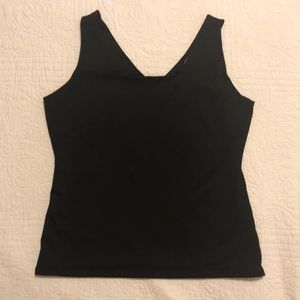 Boutique Essentials- Black sleeveless blouse
